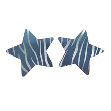 Load image into Gallery viewer, Silver Holographic Tiger Stripe Pasties