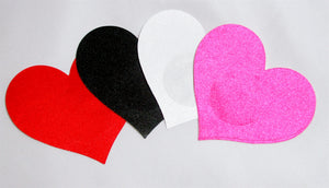 Satin Heart Pasties 4 Colors!!!