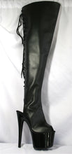Load image into Gallery viewer, 7&quot; Heel Platform Thigh high Boots-Matte or Shiny